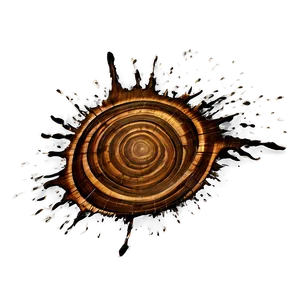 Wood Splash Effect PNG Ort PNG
