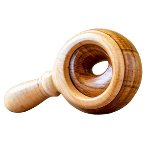 Wooden Baby Rattle Png 06202024 PNG image