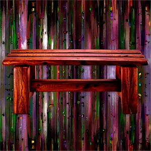 Wooden Bench Png 05232024 PNG image