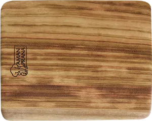 Wooden Boardwith Branding Logo