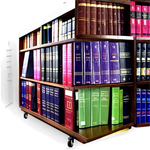 Wooden Bookshelf Books Png 73 PNG image