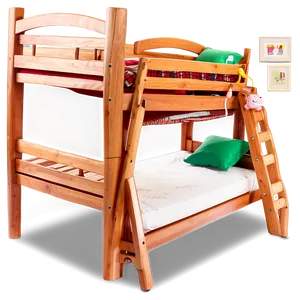 Wooden Bunk Bed Png 27 PNG image