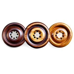 Wooden Buttons Texture Png 06262024 PNG image