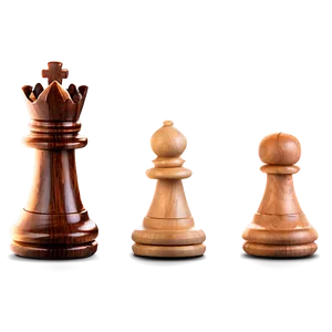 Wooden Chess Pieces Texture PNG 99