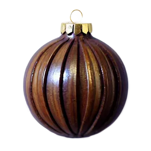 Wooden Christmas Ornaments PNG Ktx