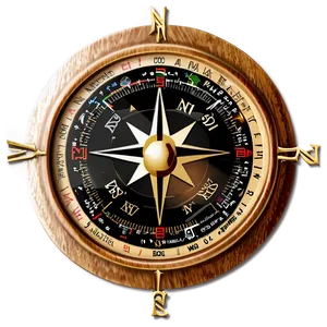 Wooden Compass Png 94 PNG image