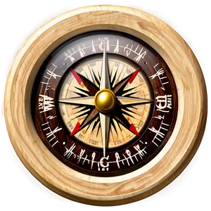 Wooden Compass Png Yjc PNG image
