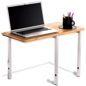 Wooden Computer Desk Png 06262024 PNG image