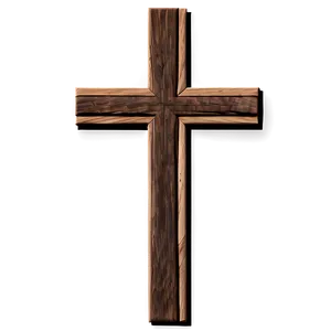Wooden Cross For Grave PNG 62
