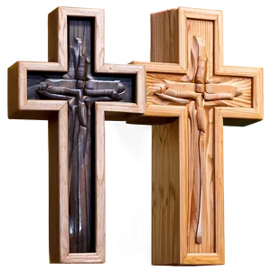 Wooden Cross For Wall Png 31 PNG image