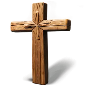 Wooden Cross PNG Nnc