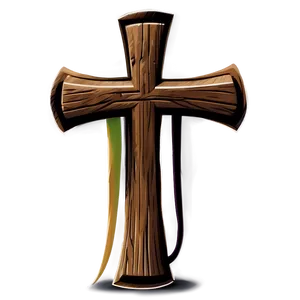 Wooden Cross Vector Png 76 PNG image