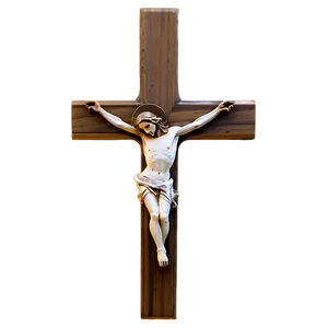 Wooden Crucifix Png Hvf73 PNG image