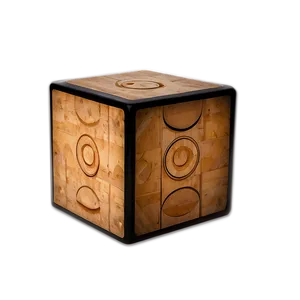 Wooden Cube PNG 58