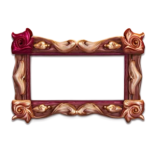 Wooden Cute Frame PNG Mrm58 PNG