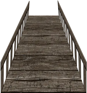 Wooden Dock Perspective View PNG image
