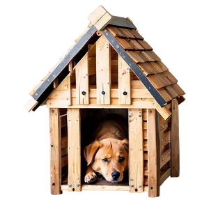 Wooden Dog House Png Hik PNG image