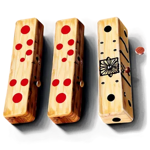 Wooden Dominoes Collection PNG Fyw PNG