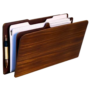Wooden File Folder PNG Uqm