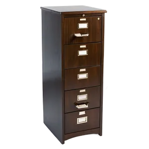 Wooden Filing Cabinet Png Upj PNG image