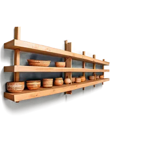 Wooden Floating Shelves Png 48 PNG image