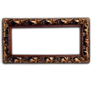 Wooden Frame Design Png Gqf53 PNG image