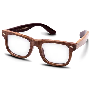 Wooden Frame Glasses PNG 61 PNG