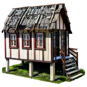 Wooden Houses Png Lmv PNG image