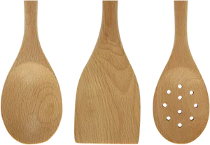 Wooden Kitchen Utensils Set