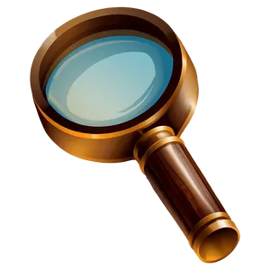 Wooden Magnifying Glass Png Dgd8 PNG image