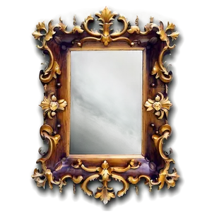 Wooden Mirror Frame Png 85 PNG image