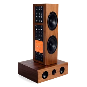 Wooden Music Player System Png 05252024 PNG image