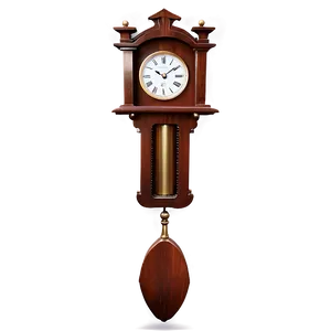 Wooden Pendulum Clock Png Jbb50 PNG image