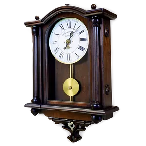 Wooden Pendulum Clock PNG Pck41 PNG