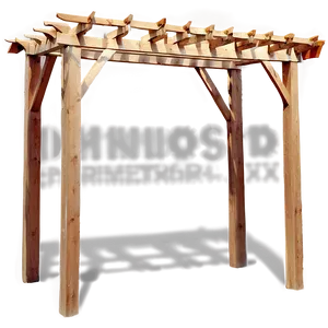 Wooden Pergola Png Xii29 PNG image