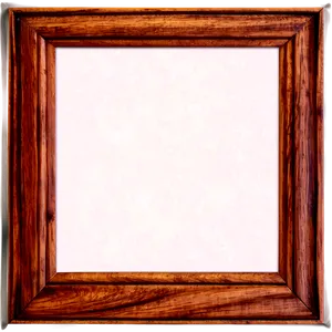 Wooden Photo Frame PNG Ora16