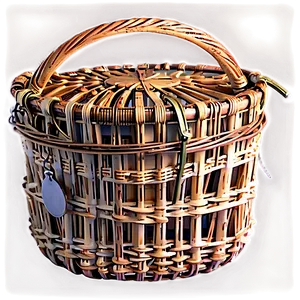 Wooden Picnic Basket Png 88 PNG image