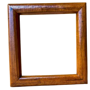 Wooden Plank Photo Frame PNG 29