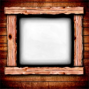 Wooden Plank Photo Frame Png Ptb3 PNG image