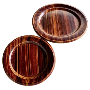 Wooden Plates Design Png Lqk24 PNG image