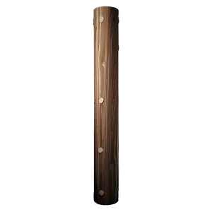 Wooden Pole D PNG image