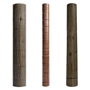 Wooden Pole Design Png 29 PNG image