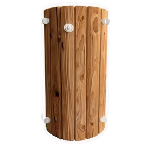 Wooden Post For Hanging Signs PNG 06272024