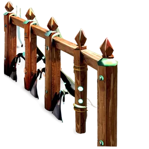 Wooden Post For Railings Png 06272024 PNG image