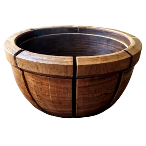 Wooden Pot Png Bgj96 PNG image
