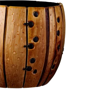 Wooden Pot Png Lef PNG image