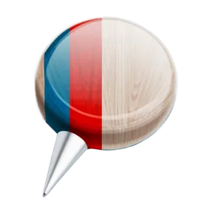 Wooden Push Pin PNG 05252024 PNG