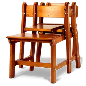 Wooden School Chair Png Gjg90 PNG image