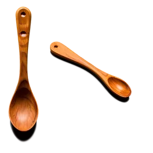 Wooden Serving Spoon Png 06132024 PNG image