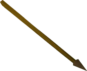 Wooden Spear Ancient Weapon.png PNG image